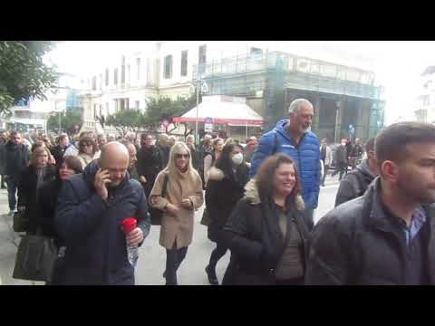 Πορεία στην απεργιακή κινητοποίηση